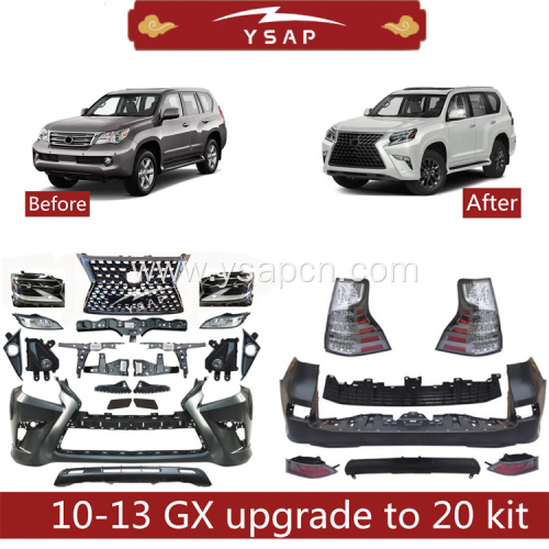 10-13 Lexus GX upgarde to 2020 body kit